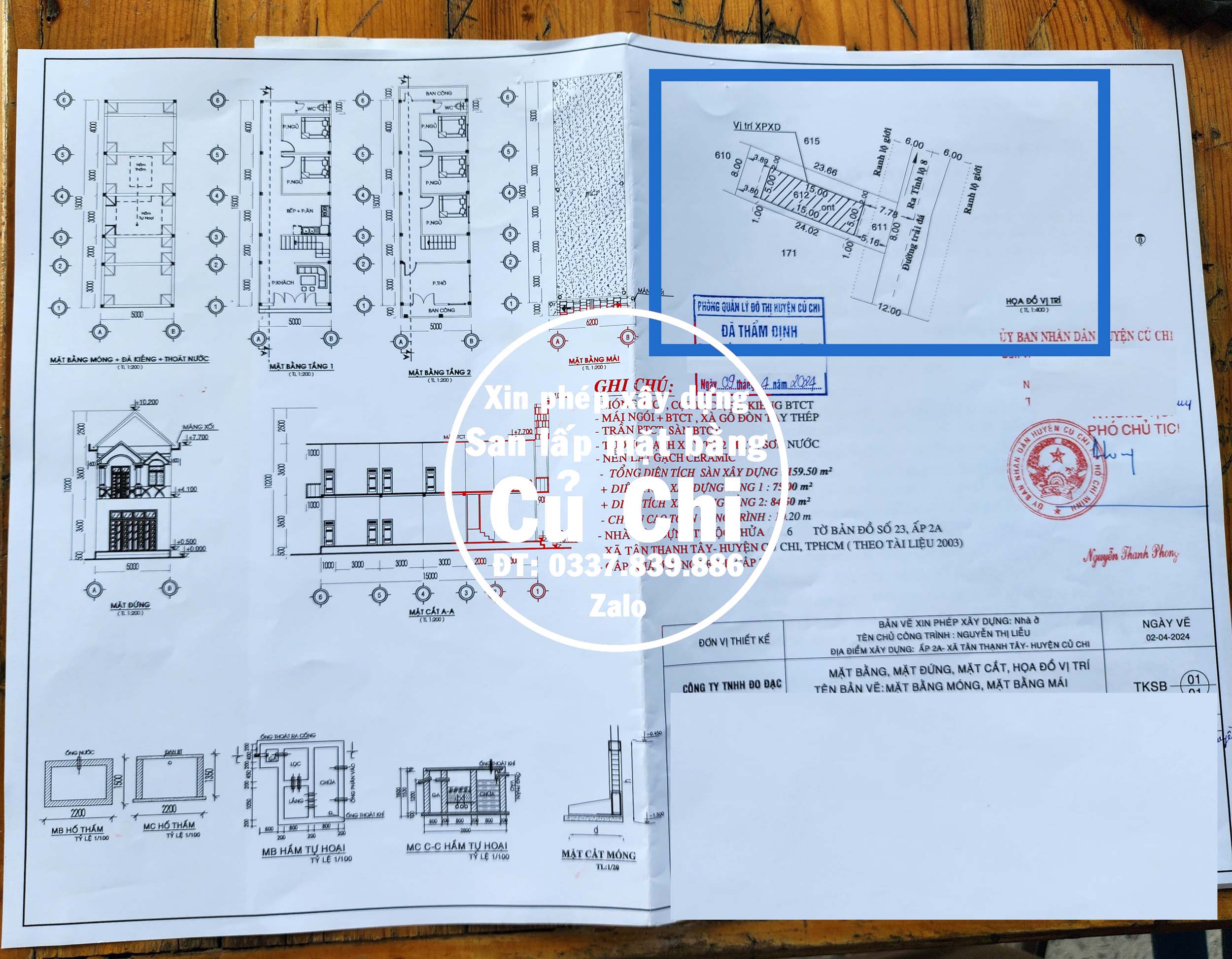 Bản vẽ XPXD nhà 1 trệt 1 lầu Tân Thạnh Tây - Củ Chi.jpg (441 KB)